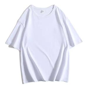 T-shirt ajusté à manches courtes imprimé en sérigraphie personnalisée de haute qualité 100% coton biologique T-shirts pour hommes - Product Image 1