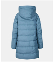 Longue doudoune d'hiver pour femme, manteau épais pour femme, capuche chaude, vêtements en coton de marque pour femme, hiver, grande taille