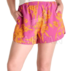 Pantalones harén personalizables para mujer, pantalones cortos de Fitness, ropa activa de Algodón 100% con diseño impreso, moda sostenible - Product Image 2