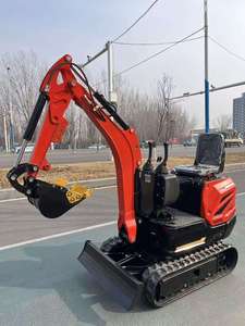 Mini Excavadora de 1 Tonelada, Alta Productividad, Certificación EPA, Excavadora Hidráulica de Orugas para Granja, Garantía de 3 Años, Envío Gratuito - Product Image 4