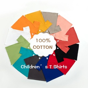 Camiseta para niños para verano, camisetas de gran tamaño para niños y niñas, camiseta estampada para niños, 100% de algodón, logotipo personalizado, envío DDP - Product Image 5