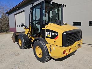 Chargeuse sur pneus 907M de 2017, moteur diesel, composants Huade, mini pelle rétro utilisée, haute efficacité - Product Image 4