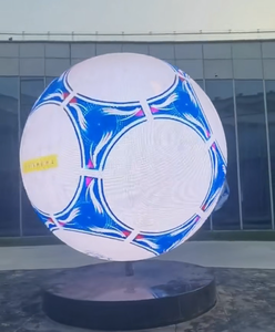 จอแสดงผล LED ทรงกลมในอาคาร P2/P2.5 แสดงภาพวิดีโอ 360 องศา ไร้รอยต่อ ความละเอียด 8K และ HDR10+ สำหรับการโฆษณา - Product Image 5