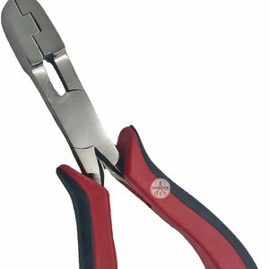 Pince à extensions capillaires LUMINEX IMPEX LI-2085 en acier inoxydable – Multi-usages pour l'application, le retrait et le réglage de nano et micro anneaux - Product Image 6