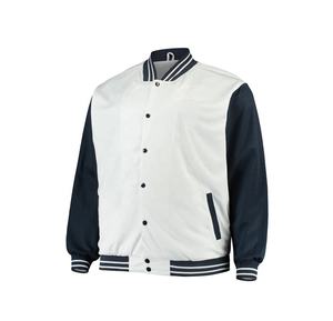Chaqueta de bombardero de vuelo de invierno clásica para hombre, ropa de calle de otoño, chalecos de satén revestidos con estampado tejido personalizado, chaqueta de cuero informal - Product Image 1