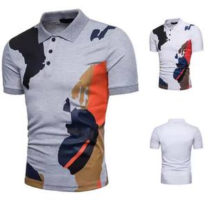 Camisetas Deportivas Personalizadas para Hombre, Diseño Moderno, Color Sólido, 100% Algodón, Manga Corta, Estilo Ejecutivo, Secado Rápido - Product Image 6