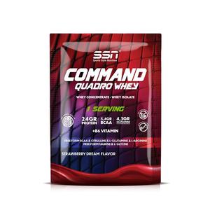 Comando Quadro siero di latte 30 Gr bustina (fragola) proteine in polvere