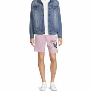 Short de survêtement d'été de haute qualité pour hommes Nouveau bermuda de couleur unie Fermeture à cordon Mode décontractée Tricoté Comprend des poches - Product Image 4