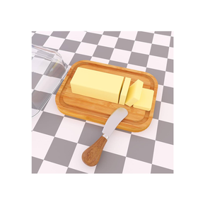 Caja de mantequilla de madera para cocina, último diseño, color de madera natural, diseño superior, caja de mantequilla de madera, proveedor mayorista - Product Image 6