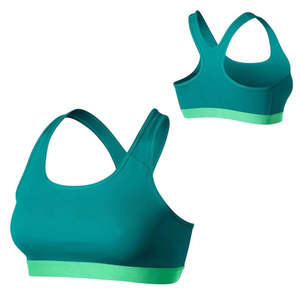 Sujetadores deportivos de nailon de LICRA transpirable para adultos Sujetadores deportivos sin costuras de secado rápido de alta calidad Ropa atlética de alto soporte OEM - Product Image 4