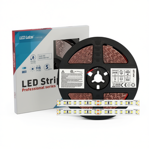 แถบไฟ LED 24VDC 3000K 12W/เมตร IP20 1380lm/เมตร - Product Image 3