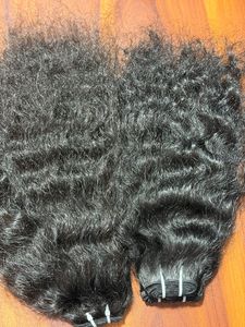 Cabello Natural 100% Virgen del Templo del Sur de la India, Cabello Natural de un Solo Donante, Cabello Rizado Profundo Natural - Product Image 3