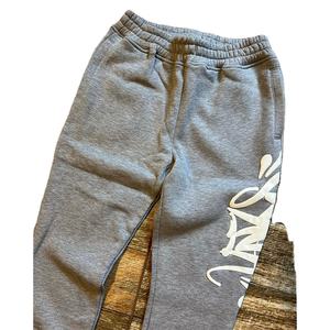 Personalizado con capucha de los hombres ecológicos de 2 piezas de invierno Casual sólido Jogger deporte gimnasio bolsillos chándal para chándal conjunto - Product Image 5