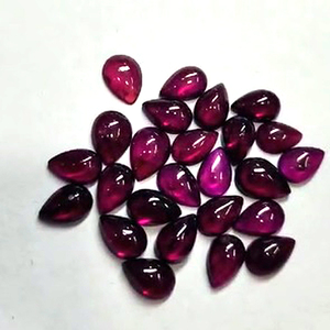 โรโดไลต์โกเมน rhodolite สีชมพูธรรมชาติ6x4มม. ลูกแพร์รูปไข่5 6 7มม. cabochons กลม1990 CTS มากไอรอค $111.44 - Product Image 4