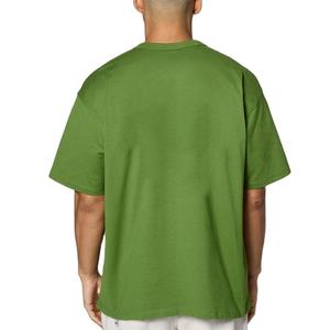 T-shirt Homme Grande Taille Uni Épaules Tombantes 220 g/m² Coupe Slim Sport Fitness à Bas Prix - Product Image 5