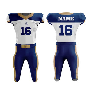 Uniforme Clásico de Fútbol Americano con Diseño Limpio y Durabilidad Confiable, Uniforme Moderno de Fútbol Americano con Tela Elástica - Product Image 1