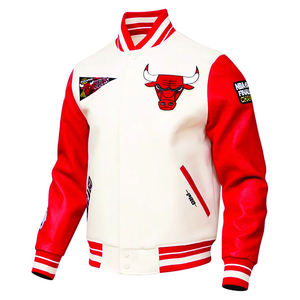 Chenille vá letterman <span class=keywords><strong>Varsity</strong></span> Áo khoác cá nhân biểu tượng tùy chỉnh nhanh chóng khô cổ điển <span class=keywords><strong>Varsity</strong></span> Áo khoác - Product Image 2