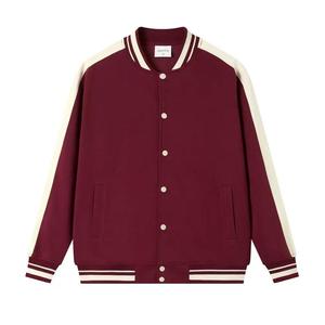 Personalizado nuevos hombres cuerpo de lana mangas de cuero bordado Chenille parches Varsity chaqueta Letterman béisbol Universidad chaqueta - Product Image 4