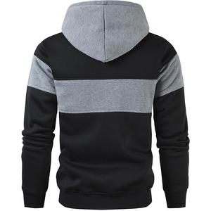 Pull à capuche pour homme, nouvelle collection automne, vente chaude, tricot uni, style unique, respirant, anti-froissement, coton écologique - Product Image 5