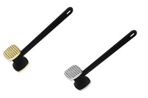 Metal Zinc Alloy Double Headed Reusable Lightweight Easily Cleaned Portable Burger Meat Tenderize Tool for Kitchen Outdoor - Product Image 6