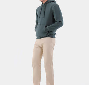 Custom Logo Streetwear Men's Pullover <b>Hoodie</b> Winter Solid <b>Lined</b> Short Light Weight Breathable Cotton <b>Fleece</b> Printed - Product Image 4