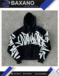 sweats à capuche Street Style Zip Up Graphic Hoodie Urban <b>Streetwear</b> latest Fashion Printed sweats à capuche <b>y2k</b> hoodie - Product Image 6