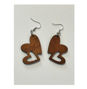 Boucle d'oreille en bois à usage quotidien avec des bijoux de mode élégants de haute qualité - Product Image 5