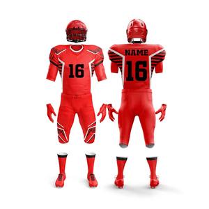 Uniforme de football américain Sports Polyester Tissu avec impression de sublimation respirante Premium Wear pour les athlètes - Product Image 3