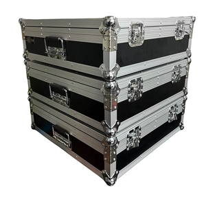 Flight Case de mélangeur compact noir 6/ 6FX/ZEDI 8 de qualité supérieure portable sans roues avec norme de qualité d'exportation - Product Image 1