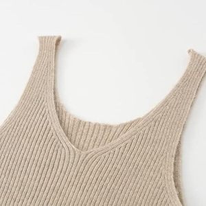 เสื้อกล้ามถักสีพื้น - Product Image 1