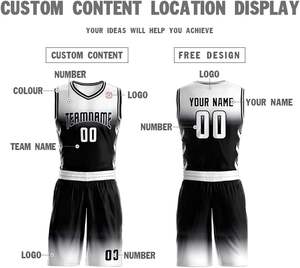 Uniformes de Baloncesto Deportivos Más Vendidos, Alta Calidad, Nuevos, Transpirables, Tallas Grandes, Impresión Digital - Product Image 2