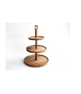 Charmants stands à gâteaux en bois au prix de gros pour les décorateurs d'événements spécialisés dans les styles de décoration rustique et vintage - Product Image 5