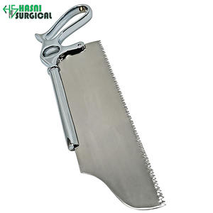 Nouvelle scie à os manuelle en acier inoxydable Hasni Surgical modèle FH-153, poignée à 13 anneaux, instrument chirurgical orthopédique, classe I CE - Product Image 6