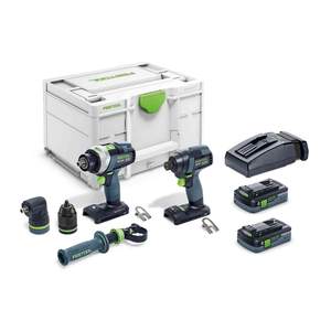 Taladro Atornillador de Impacto Inalámbrico de 18V 4.0 Ah con Velocidad Variable para Construcción y Bricolaje, Fuente de Alimentación para Uso Industrial - Product Image 5