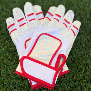 Customized Heavy Duty Durable Genuine Leather Baseball <b>Softball</b> Batting Training Gloves - Product Image 2