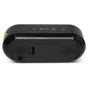 Reloj de Mesa Inteligente Explore Scientific RDC2002WBLK Negro, Reloj Despertador Multifunción con Pronóstico del Tiempo - Product Image 4