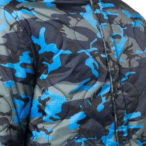 Chaqueta bomber personalizada para hombre, resistente al agua, 100% poliéster, con capucha, a prueba de viento, moderna y de alto rendimiento. - Product Image 3