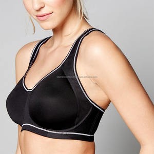 Venta al por mayor Fitness Nueva llegada Mujeres Ajustable Correa de hombro Sujetador deportivo de alta elasticidad Gimnasio Top Bra Mujeres Entrenamiento - Product Image 2