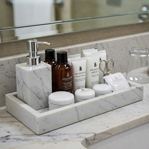 Distributeur de savon liquide au marbre moderne Fabricant de commandes en gros Conception de luxe Fournisseur en gros à bas prix - Product Image 3