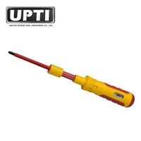 Jeu de tournevis à couple isolé interchangeable de haute qualité fabriqué à Taïwan, UPTI OEM VDE, étui rigide, HW403750B