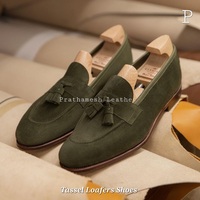 Chaussures mocassins en cuir de qualité supérieure pour l'exportation, design antidérapant tendance pour un confort optimal au bureau, rehaussant la taille