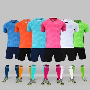 Ensemble d'uniformes d'entraînement maillot de Football imprimé respirant à séchage rapide pour garçons et étudiants compétition Match équipe vêtements de sport - Product Image 2