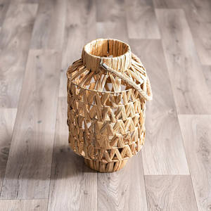 Una linterna de diseño minimalista para decoración de fiestas de la mejor fibra de jacinto de agua de Artex Thien Thanh - Product Image 4