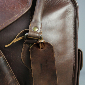 กระเป๋าเดินทางลำลองสำหรับผู้ชาย, กระเป๋าหนังวัวแท้ออกแบบได้ตามต้องการน้ำหนักเบากันน้ำมีซิปปิด - Product Image 3