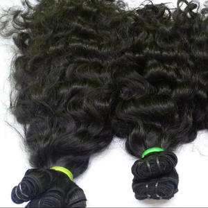 ผมแท้แบบอินเดีย ลอนธรรมชาติ  แบบ Double Weft  ต่อผมแบบมัด  ผมบริสุทธิ์จากผู้บริจาคคนเดียว  เกรด Remy  จัดเรียงเกล็ดผม  นำเข้าจากศีรษะ  ไม่ผ่านการแปรรูป  เกรด 12A - Product Image 2