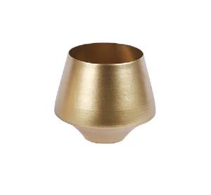 Macetas decorativas clásicas de Metal de lujo para el hogar y el jardín, cromadas de alta calidad, personalizables, únicas - Product Image 1