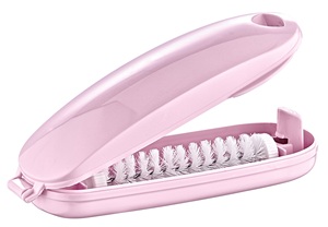 Brosse de nettoyage de voiture en plastique compacte et portable, balai à miettes avec couvercle pour table, bureau, intérieur de voiture - Product Image 5