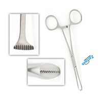 Fórceps de tejido Allis-Adair de acero inoxidable de alta calidad 9x10 dientes 15,5 cm / 6 "fabricante de instrumentos quirúrgicos