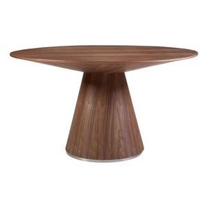 Table de Salle à Manger Moderne Mid-Century avec Plateau Rond en Teck Sièges 6 - Product Image 2