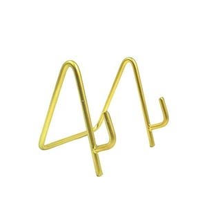 Soporte de placa de metal de estilo seguro para alimentos soporte de acero inoxidable con placa con uso hecho a mano para muestra gratis - Product Image 5